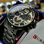 En Maria Chic Reloj Curren 8395 con Cronógrafo en Acero Inoxi