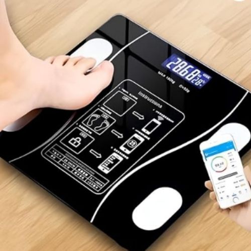 Báscula Inteligente de Bioimpedancia Bluetooth – ¡Conoce Tu Cuerpo a Fondo!