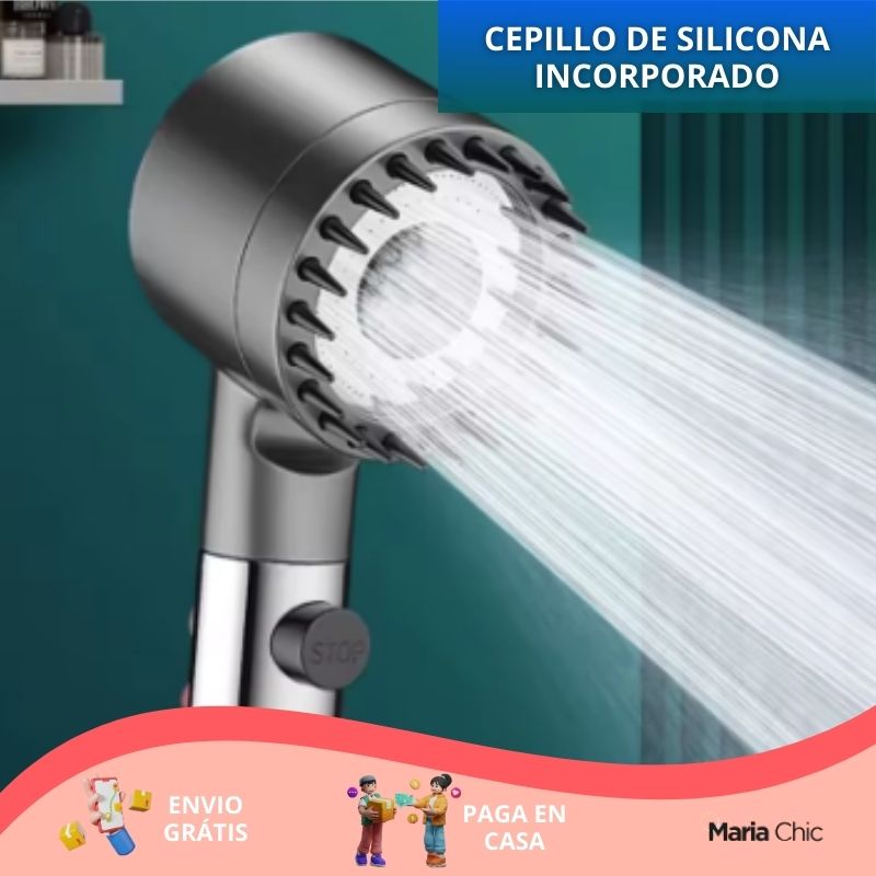 Cabezal Ducha Masajeadora Baño | Potente y Ahorrador