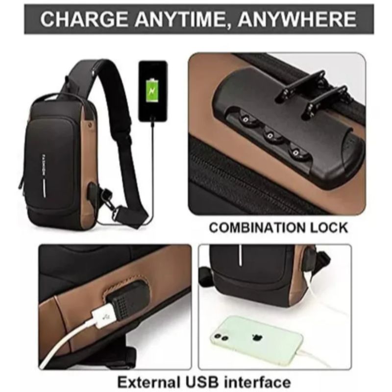 Bolso de Hombro Antirrobo Ejecutivo | ModaBolsa