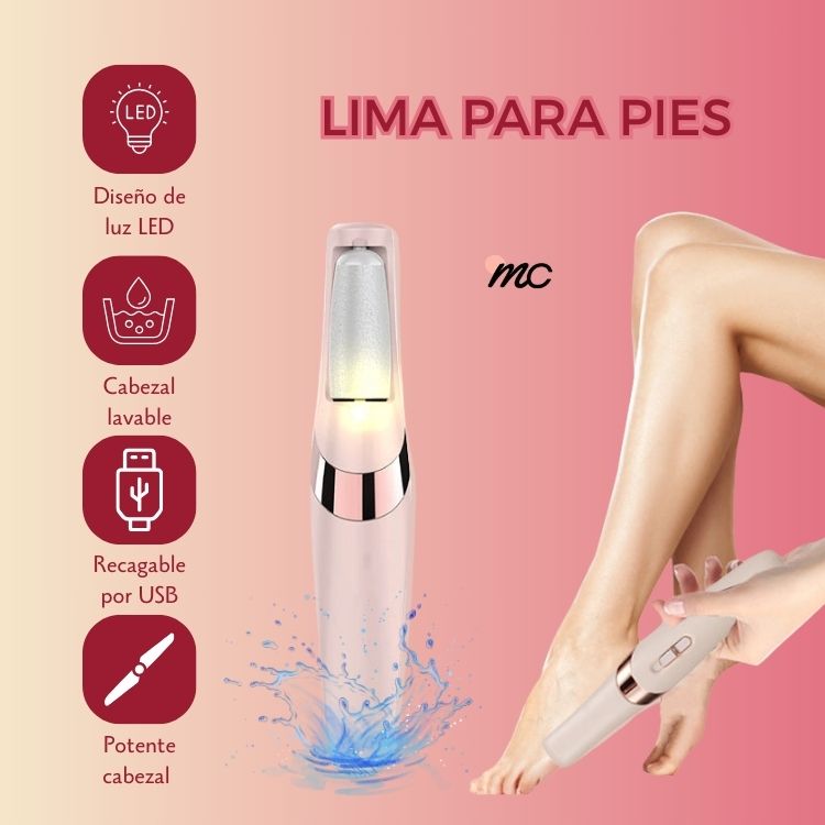 Lixa para Pedicure VelouFeet® – Adeus pés feios.