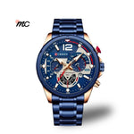 En Maria Chic Reloj Curren 8395 con Cronógrafo en Acero Inoxi